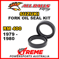 All Balls 55-112 For Suzuki RM400 RM 400 1979-1980 Fork Oil Seal Kit 38x50x10.5