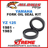 All Balls 55-112 Yamaha YZ125 YZ 125 1981-1983 Fork Oil Seal Kit 38x50x10.5