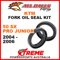 All Balls 55-115 KTM 50 SX Pro Junior 2004-2006 Fork Oil Seal Kit 32x42x9
