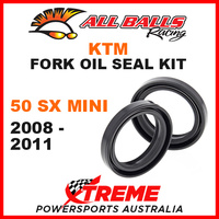 All Balls 55-115 KTM 50SX 50 SX Mini 2008-2011 Fork Oil Seal Kit 32x42x9