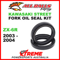 All Balls 55-117 Kawasaki ZX-6R 2003-2004 Fork Oil Seal Kit 41x53x8/10.5