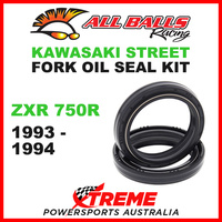 All Balls 55-117 Kawasaki ZXR750R 1993-1994 Fork Oil Seal Kit 41x53x8/10.5