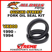 All Balls 55-117 For Suzuki VX800 1990-1994 Fork Oil Seal Kit 41x53x8/10.5
