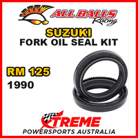 All Balls 55-117 For Suzuki RM125 RM 125 1990 Fork Oil Seal Kit 41x53x8/10.5
