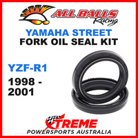All Balls 55-117 Yamaha YZF-R1 1000cc 1998-2001 Fork Oil Seal Kit 41x53x8/10.5