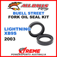 All Balls 55-119 Buell Lightning XB9S 2003 Fork Oil Seal Kit 41x54x11