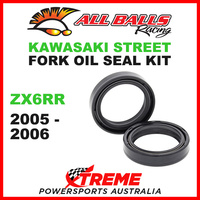 All Balls 55-119 Kawasaki ZX6RR 2005-2006 Fork Oil Seal Kit 41x54x11