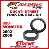 All Balls 55-120 Ducati 620 Monster 2002-2006 Fork Oil Seal Kit 43x54x11