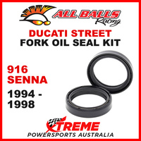 All Balls 55-120 Ducati 916 Senna 1994-1998 Fork Oil Seal Kit 43x54x11