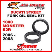 All Balls 55-120 Ducati 1000 Monster S2R 2006-2008 Fork Oil Seal Kit 43x54x11
