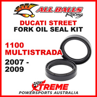All Balls 55-120 Ducati 1100 Multistrada 2007-2009 Fork Oil Seal Kit 43x54x11