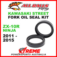 All Balls 55-120 Kawasaki ZX-10R Ninja 2011-2015 Fork Oil Seal Kit 43x54x11
