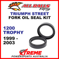 All Balls 55-120 Triumph 1200 Trophy 1999-2003 Fork Oil Seal Kit 43x54x11