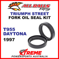 All Balls 55-122 Triumph T955 Daytona 1997 Fork Oil Seal Kit 43x55x10.5
