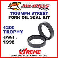 All Balls 55-122 Triumph 1200 Trophy 1991-1998 Fork Oil Seal Kit 43x55x10.5