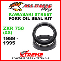 All Balls 55-123 Kawasaki ZXR750 ZX 1989-1995 Fork Oil Seal Kit 43x55x9.5/10