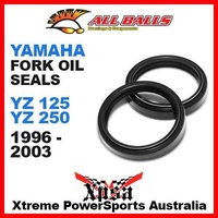 All Balls 55-126 Yamaha YZ125 YZ250 YZ 125 250 1996-2003 Fork Oil Seal Kit 46x58x9.5/11