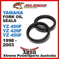 All Balls 55-126 Yamaha YZ400F YZ426F YZ450F YZ 400F-450F 98-2003 Fork Oil Seal Kit 46x58x9.5/11