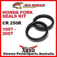 All Balls 55-127 Honda CR250R CR 250R 1997-2007 Fork Oil Seal Kit 47x58x10