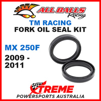 All Balls 55-130 TM Racing MX250F MX 250F 2009-2011 Fork Oil Seal Kit 50x63x11