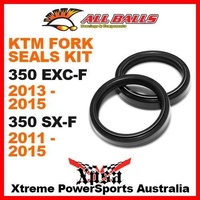 All Balls 55-131 KTM 350EXC-F 350 EXCF 13-15 350SX-F SXF 11-2015 Fork Oil Seal Kit 48x57.7x9.5/10.3
