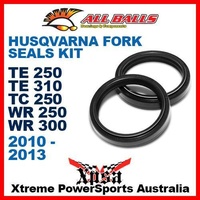 All Balls 55-132 Husqvarna TC TE WR 250 WR 300 TE 310 2010-2013 Fork Oil Seal Kit 48x58.2x8.5/10.5