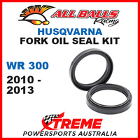 All Balls 55-132 Husqvarna WR300 WR 300 2010-2013 Fork Oil Seal Kit 48x58.2x8.5/10.5