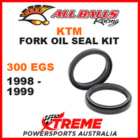 All Balls 55-134 KTM 300EGS 300 EGS 1998-1999 Fork Oil Seal Kit 50x59.6x7/10.5