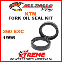 All Balls 55-135 KTM 360EXC 360 EXC 1996 Fork Oil Seal Kit 45x58x11