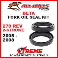 All Balls 55-137 Beta 270 REV 2T 2005-2008 Fork Oil Seal Kit 38x50x8/10.5