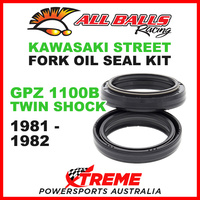 All Balls 55-137 Kawasaki GPZ1100B (Twin Shock) 1981-1982 Fork Oil Seal Kit 38x50x8/10.5