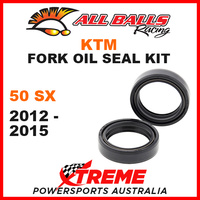 All Balls 55-141 KTM 50SX 50 SX 2012-2015 Fork Oil Seal Kit 35x46x11