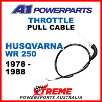 A1 Powerparts Husqvarna WR250 WR 250 1978-1988 Throttle Pull Cable 56-000-10