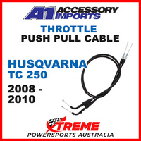 A1 Powerparts Husqvarna TC250 2008-2010 Throttle Push/Pull Cable 54-151-10