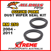 All Balls 57-100 For Suzuki RM250 2004-2011 Fork Dust Wiper Seal Kit 47x58.5x13.3