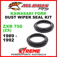 All Balls 57-102 Kawasaki ZXR750 (ZX) 1989-1992 Fork Dust Wiper Seal Kit 43x55