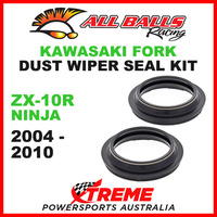 All Balls 57-102 Kawasaki ZX-10R Ninja 2004-2010 Fork Dust Wiper Seal Kit 43x55