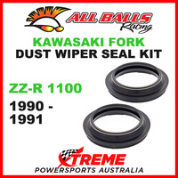 All Balls 57-102 Kawasaki ZZ-R1100 1990-1991 Fork Dust Wiper Seal Kit 43x55