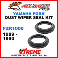 All Balls 57-102 Yamaha FZR1000 1989-1990 Fork Dust Wiper Seal Kit 43x55