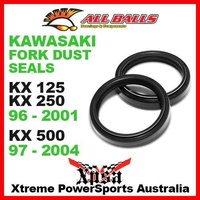 Fork Dust Seals Kit Kawasaki KX125 KX250 96-2001 KX500 97-2004, All Balls 57-103