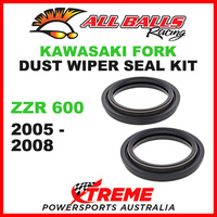 All Balls 57-103 Kawasaki ZZR600 2005-2008 Fork Dust Wiper Seal Kit 46x58.5