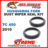 All Balls 57-105 Husqvarna TC450 TC 450 2010 Fork Dust Wiper Seal Kit