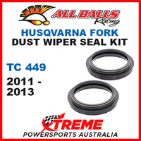 All Balls 57-105 Husqvarna TC449 TC 449 2011-2013 Fork Dust Wiper Seal Kit