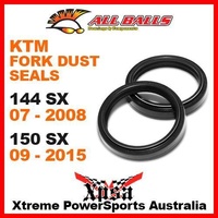 Fork Dust Seals KTM 144SX 144 SX SX144 SX150 150SX 150 07-2015, All Balls 57-105