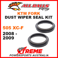 All Balls 57-105 KTM 505XCF 505 XC-F 2008-2009 Fork Dust Wiper Seal Kit