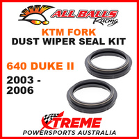All Balls 57-105 KTM 640 Duke II 640cc 2003-2006 Fork Dust Wiper Seal Kit