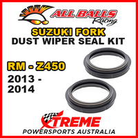 All Balls 57-105 For Suzuki RMZ450 2013-2014 Fork Dust Wiper Seal Kit 48x58.5x12