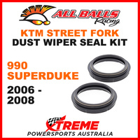 All Balls 57-105 KTM 990 Super Duke 2006-2008 Fork Dust Wiper Seal Kit 48X58