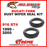 All Balls 57-108-1 Ducati 916 ST4 1999-2005 Fork Dust Wiper Seal Kit 43x54