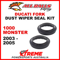 All Balls 57-108-1 Ducati 1000 Monster 2003-2005 Fork Dust Wiper Seal Kit 43x54